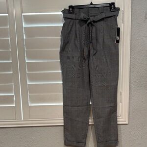 Studio Gray Checkered Women's Pants